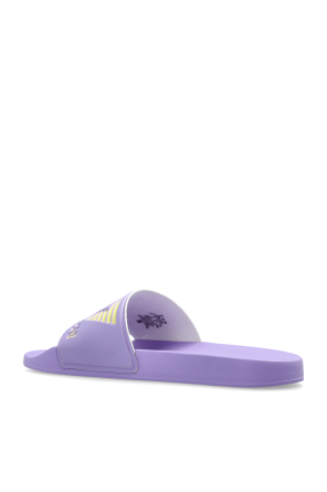 EA7 Emporio Armani Rubber flip-flops with logo