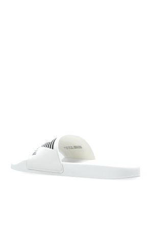 EA7 Emporio Armani Rubber slides with logo
