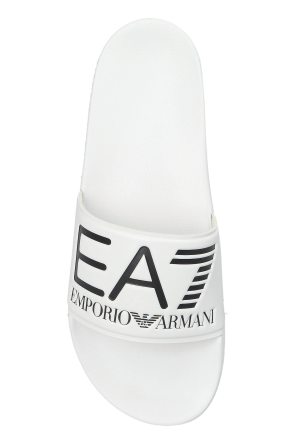 EA7 Emporio Armani Rubber slides with logo
