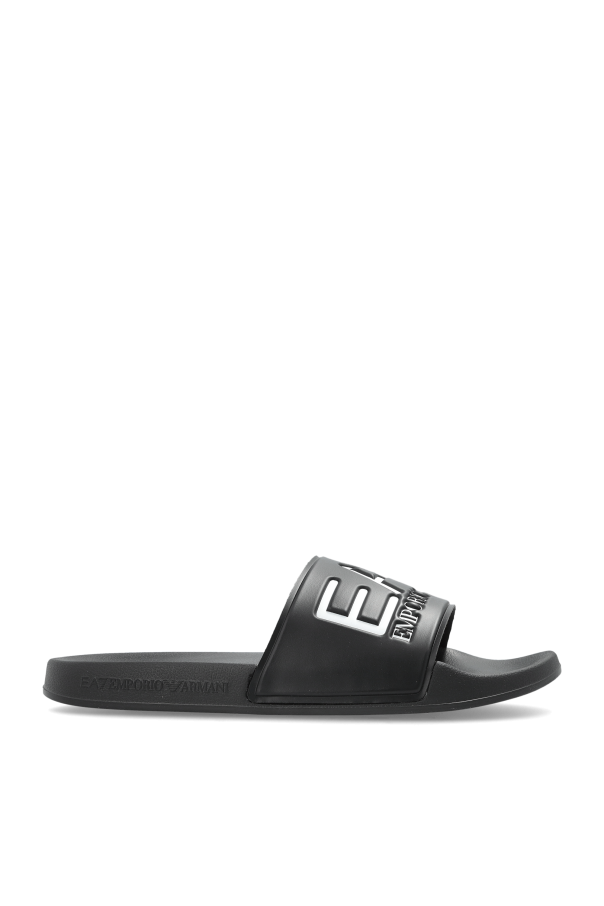 Rubber flip-flops with logo od EA7 Emporio Armani
