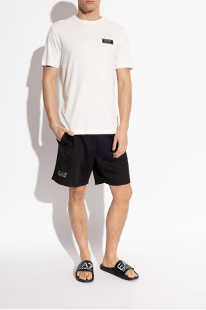 EA7 Emporio Armani Gummisandalen mit Logo