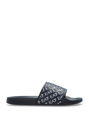 Rubber slides with logo