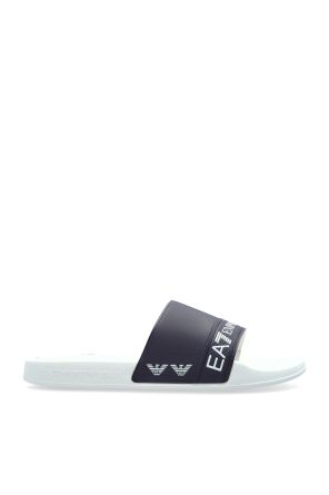 Rubber flip-flops with logo od EA7 Emporio Armani