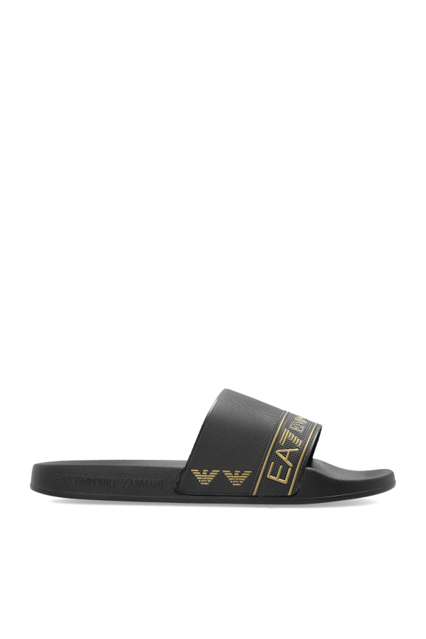Rubber flip-flops with logo od EA7 Emporio Armani