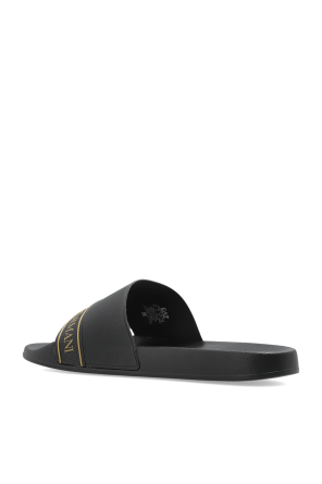 EA7 Emporio Armani Rubber flip-flops with logo