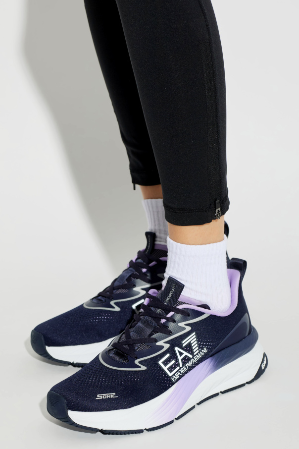 EA7 Emporio Armani Sports shoes with a printed logo