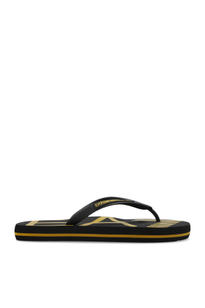 Rubber flip-flops with logo