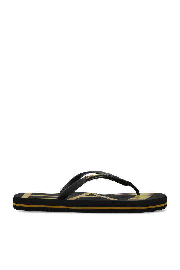 Rubber flip-flops with logo od EA7 Emporio Armani