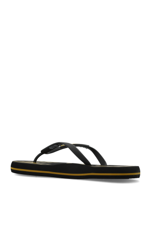 EA7 Emporio Armani Rubber flip-flops with logo