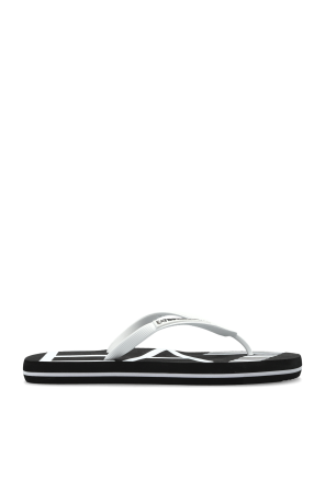 Rubber slides with logo