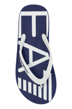 EA7 Emporio Armani Chanclas de goma con logo