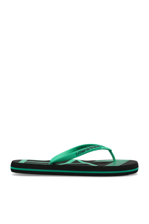Rubber flip-flops with logo
