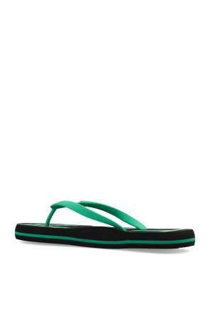 EA7 Emporio Armani Rubber flip-flops with logo