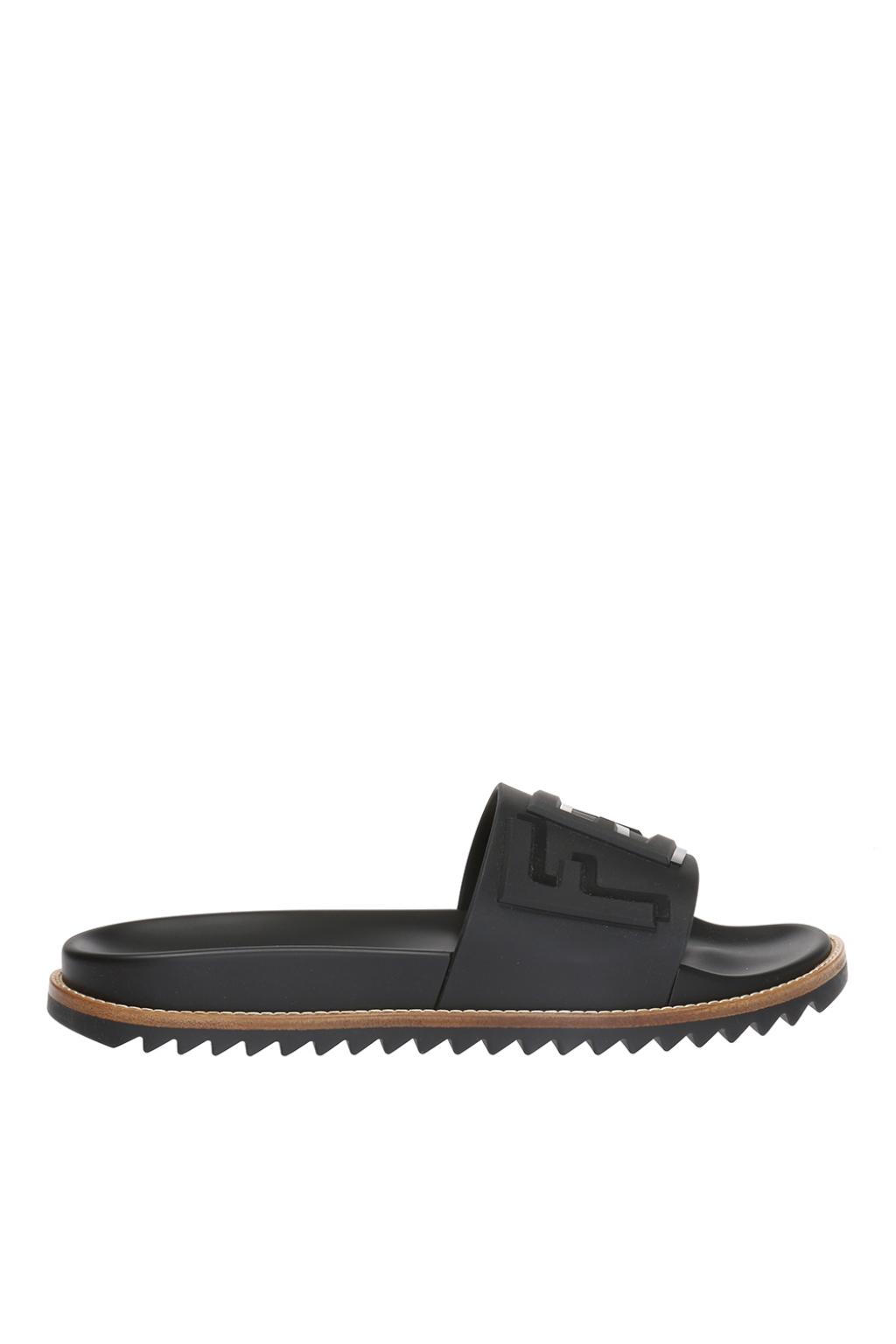 fendi rubber slides