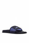 Fendi ‘Baguette’ slides with logo