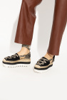 Stella McCartney BLACK ‘Gaia’ platform espadrilles