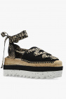 Stella McCartney BLACK ‘Gaia’ platform espadrilles