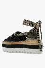 Stella McCartney BLACK ‘Gaia’ platform espadrilles