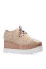 Stella McCartney beige ‘Elyse’ platform shoes
