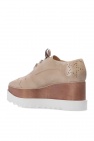 Stella McCartney beige ‘Elyse’ platform shoes