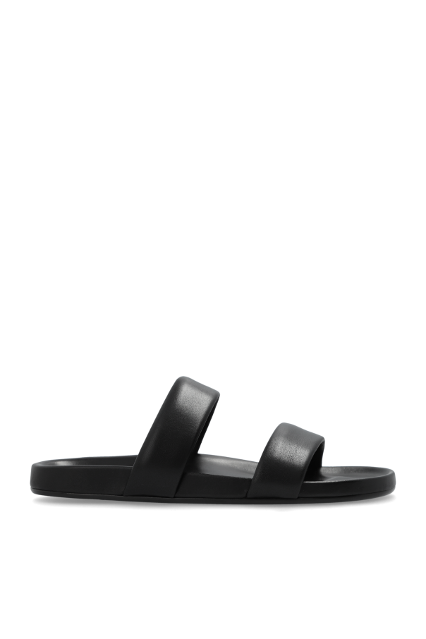 Saint Laurent Leather slides Nichols