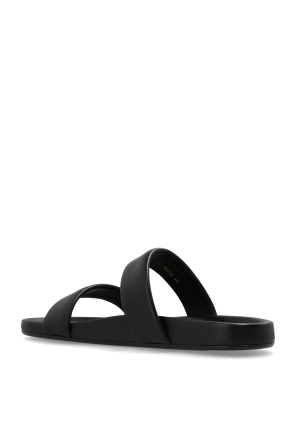 Saint Laurent Leather slides Nichols