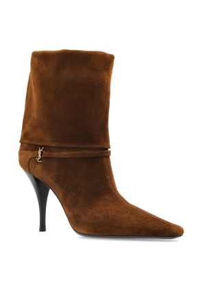 Saint Laurent Botines de tacón 'Niki'
