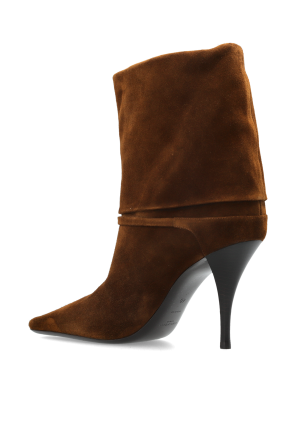 Saint Laurent Botines de tacón 'Niki'