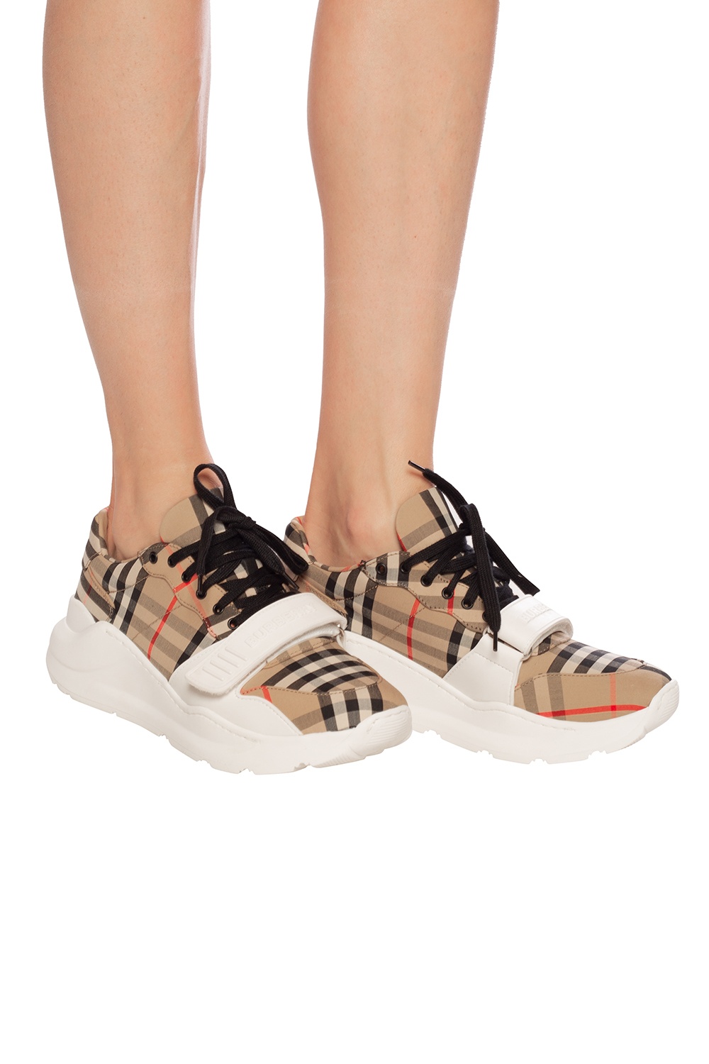 burberry lace up sneakers