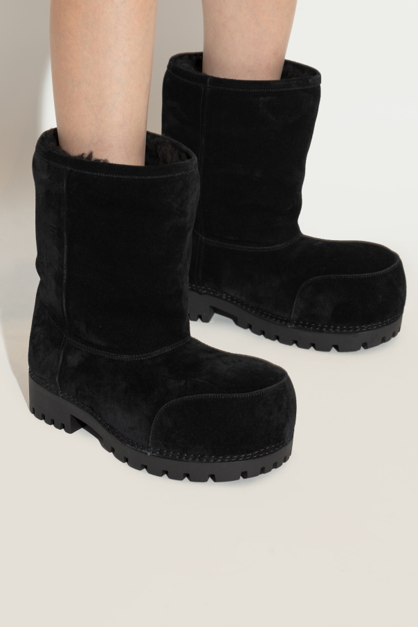 Balenciaga ‘Alaska Fur Low’ Snow Boots