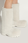 Balenciaga cream ‘Alaska Fur High’ Snow Boots