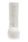 Balenciaga cream ‘Alaska Fur High’ Snow Boots