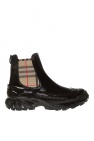 Burberry BLACK Branded Chelsea boots