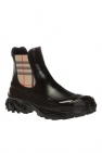 Burberry BLACK Branded Chelsea boots