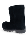 Balenciaga BLACK ‘Alaska Fur Low’ Snow Boots