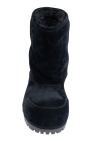 Balenciaga BLACK ‘Alaska Fur Low’ Snow Boots
