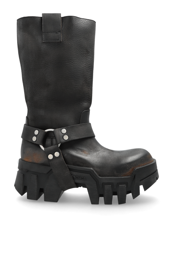 Balenciaga Boots Bulldozer