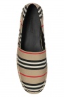 burberry buttoned ‘Alport’ logo espadrilles