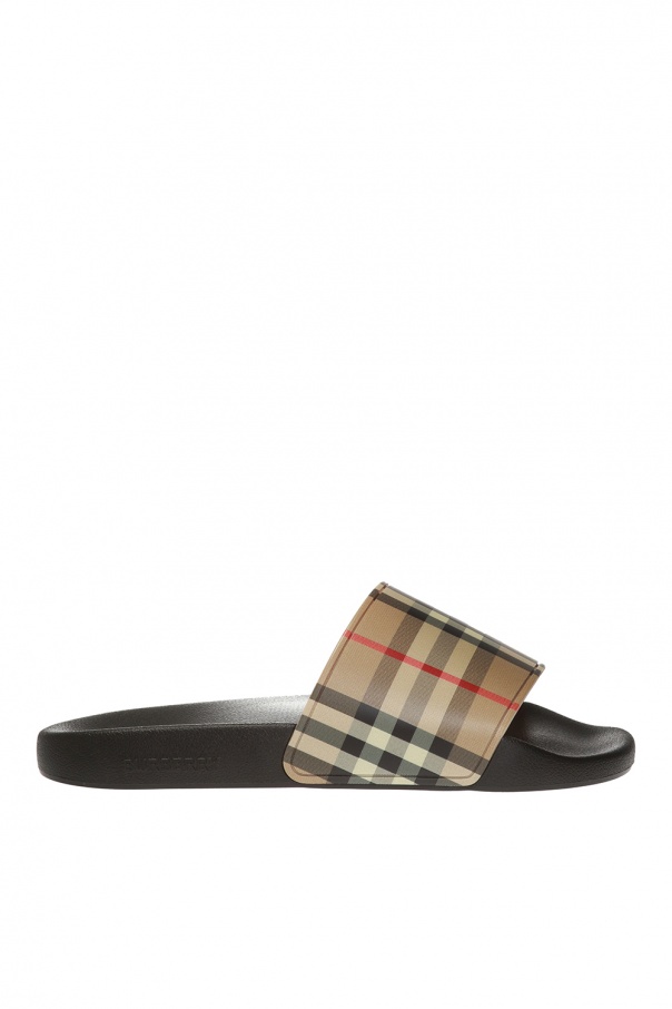 burberry Schal Rubber slides