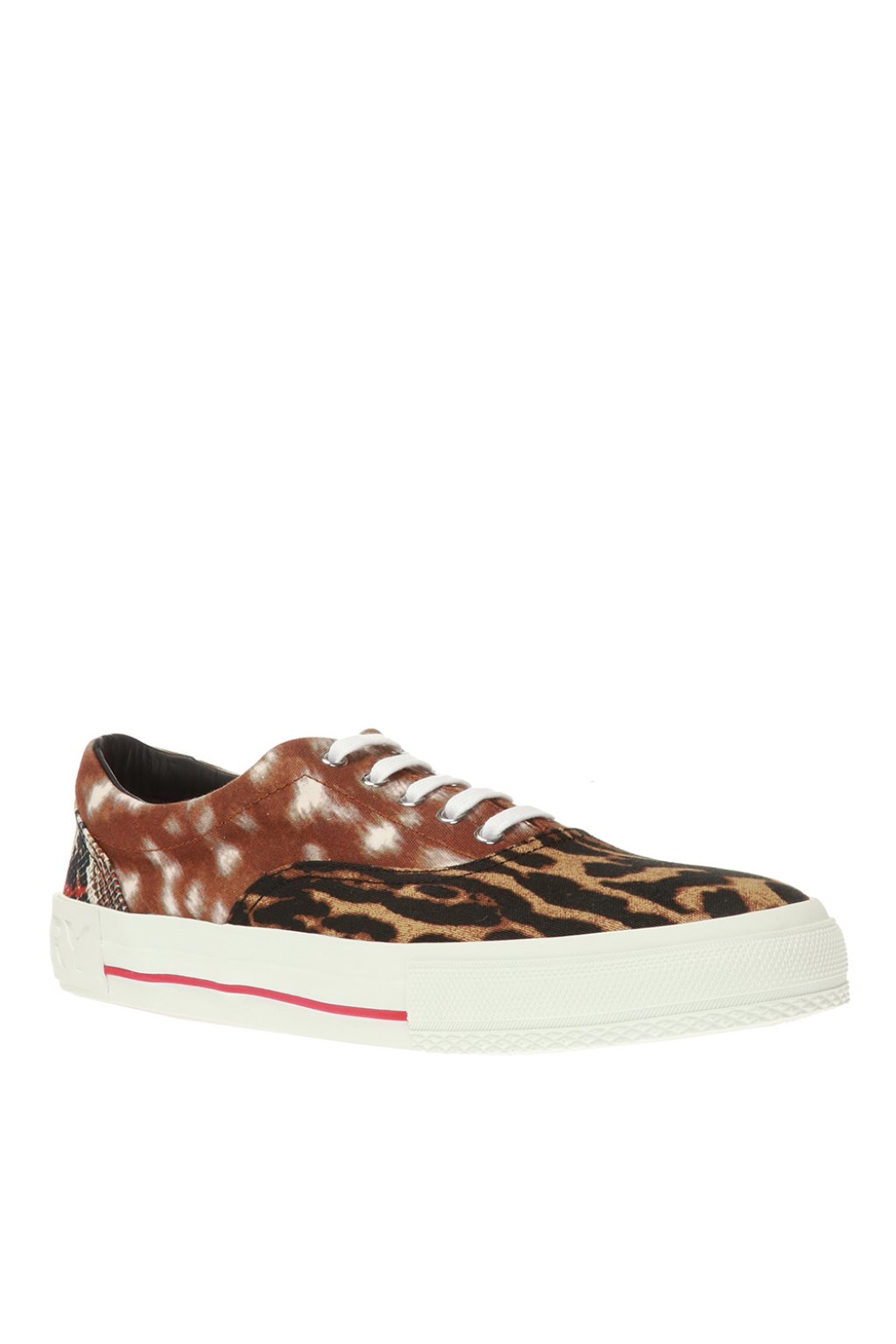 burberry leopard print sneakers