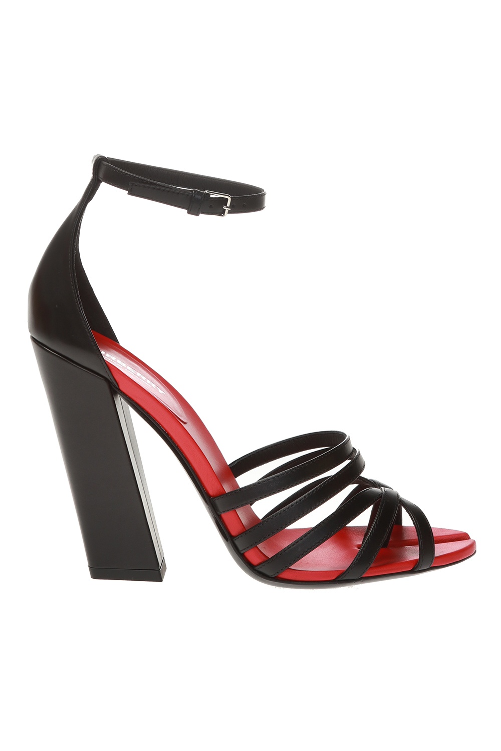 burberry block heel sandals
