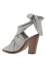 Burberry GREY Knotted mules