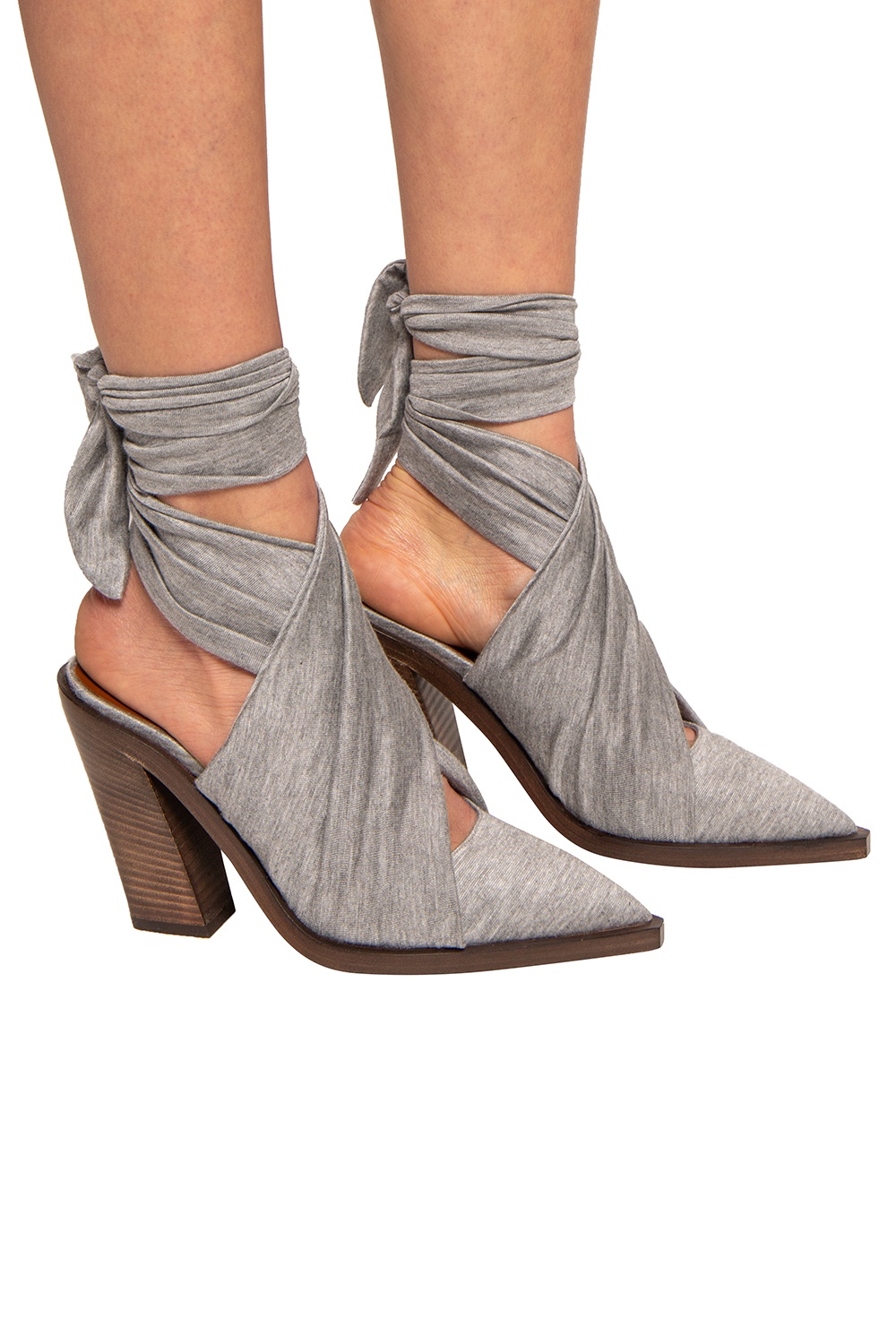 Grey Knotted mules Burberry - Vitkac GB