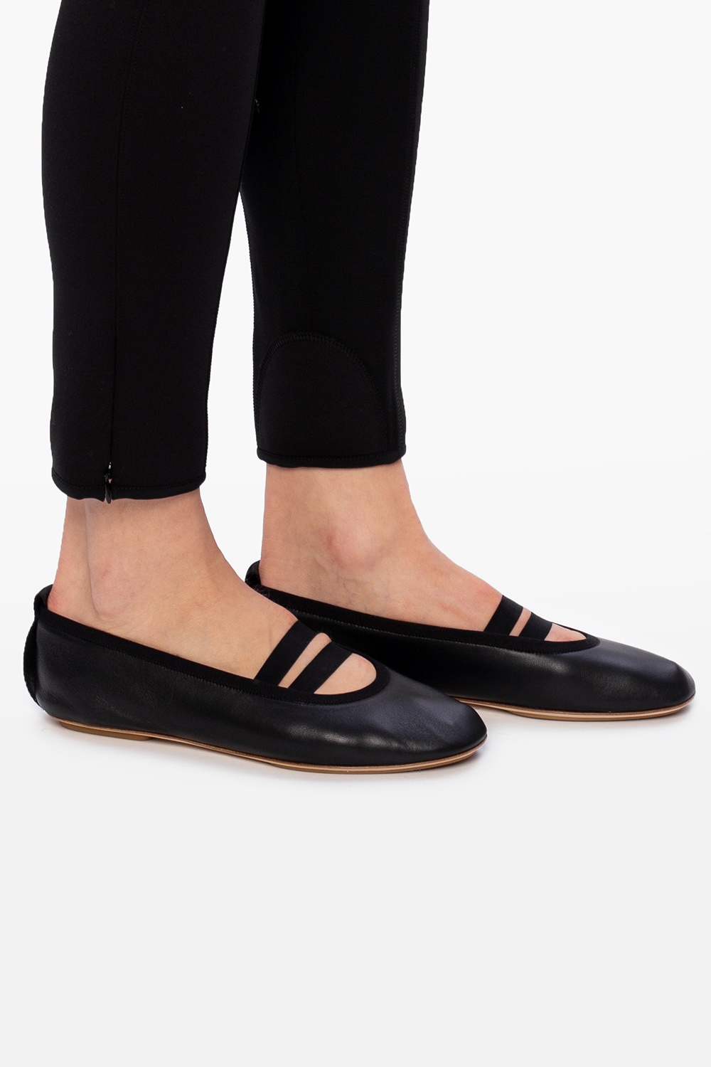 Burberry ‘Ballerina’ leather flats