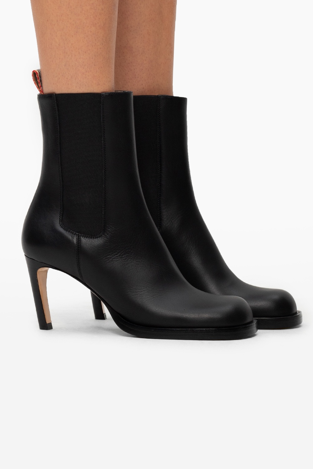 Burberry Leather heeled ankle boots