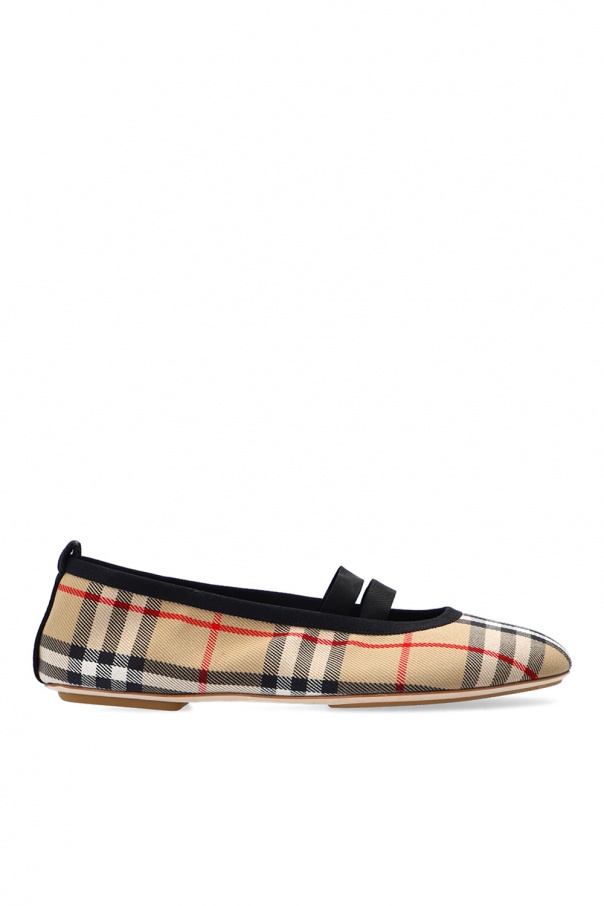 burberry polo Patterned ballet flats