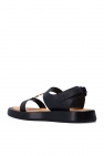 Burberry Leather sandals with logo