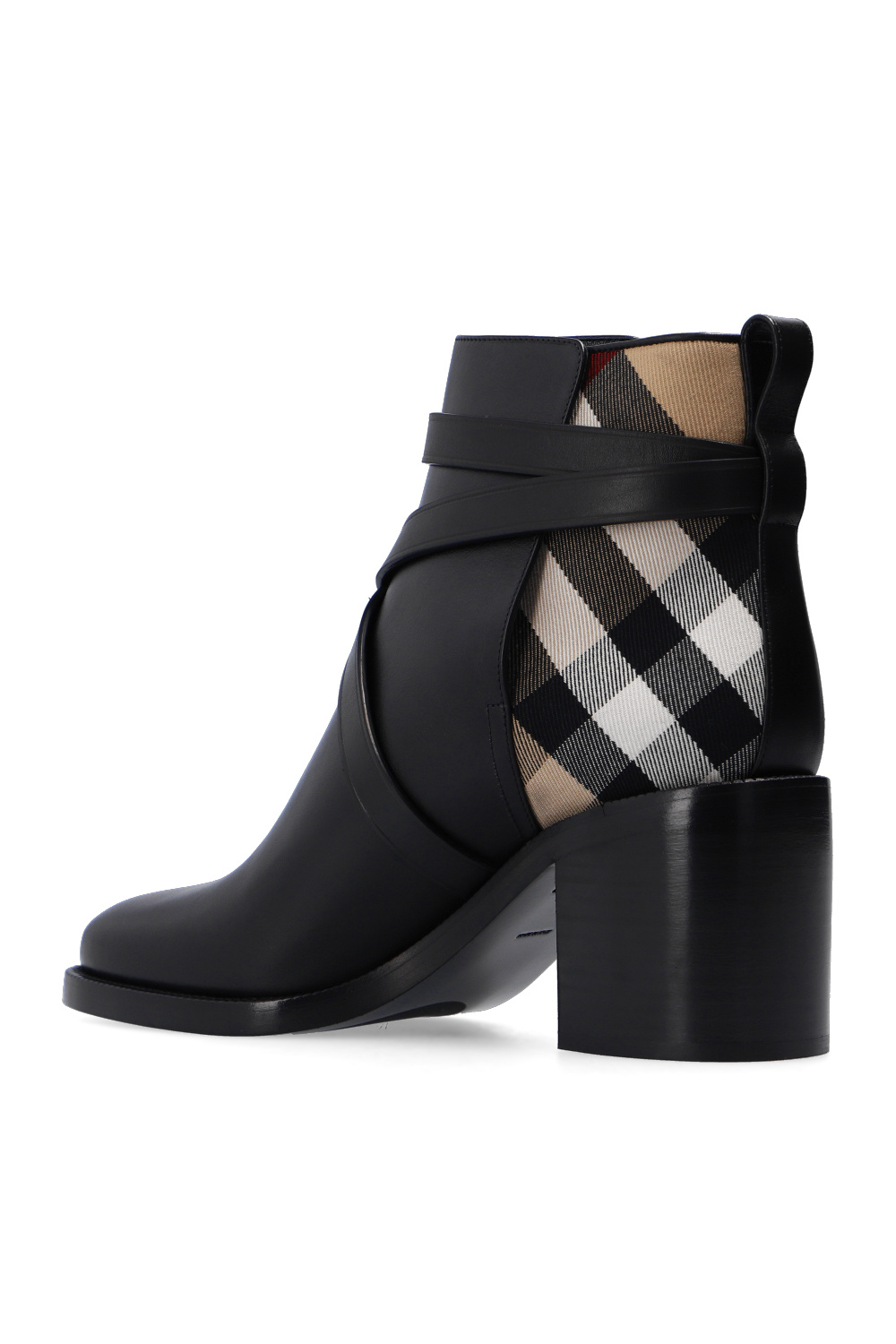 burberry block heel bootie