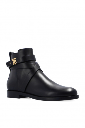 Burberry ‘New Pryle’ leather ankle boots