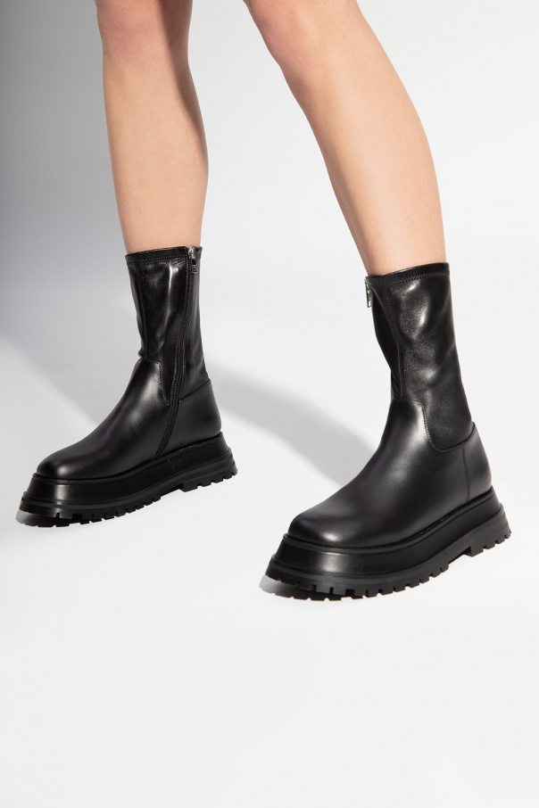 Burberry Platform ankle boots